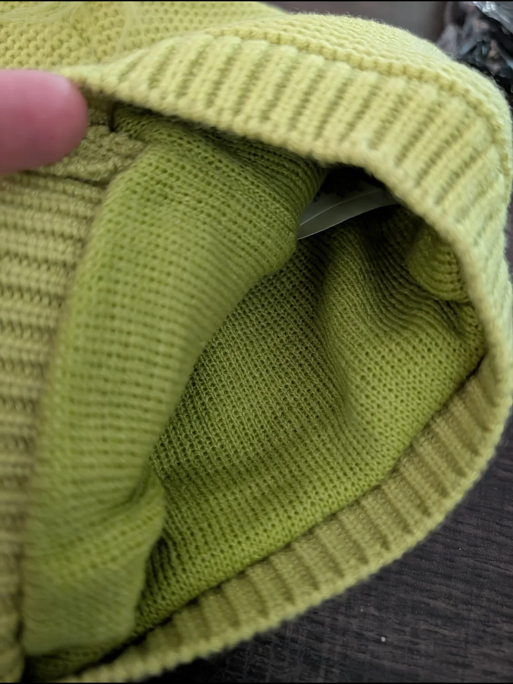 The Grinch Green Knit Pom Beanie for Kids